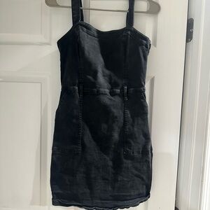 Black Denim Dress